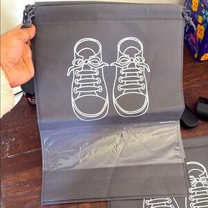 Gray Shoe Bag set of 5